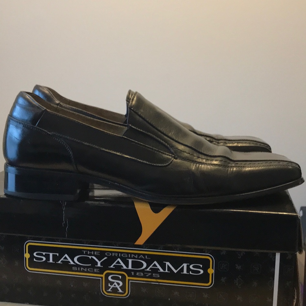Stacy Adams men’s black slip on